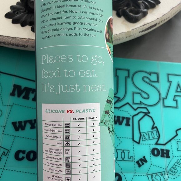 GoSili foldable silicone placemat - Picture 4 of 7